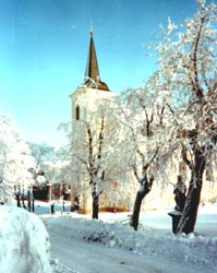 Die Kirche in Gottesgab